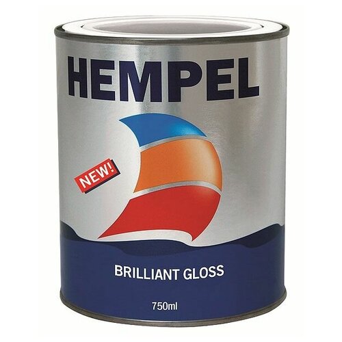 Hempel Эмаль однокомпонентная Brilliant Gloss, серая (town grey), 0,75 л