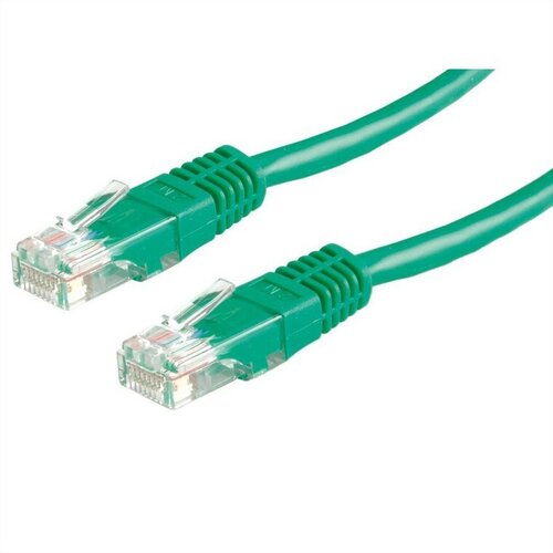 Кабель Patch Cord UTP кат.5e 10м BoxIT BX-PCUL-5e-100-GN