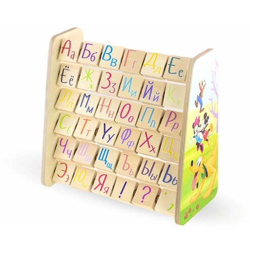 Счеты-алфавит Микки / азбука для малышей / развивающие игрушки для детей / учимся читать / Ulanik
