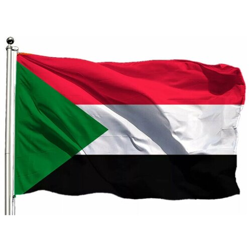 Флаг Судана 90х135 см