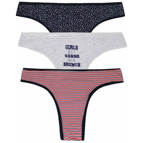 фото Трусы женские 25000 brazilian (3шт) 354 размер s dominant