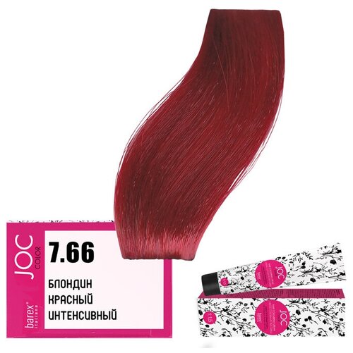 Barex Italiana Краска для волос JOC Color 7.66, Barex, Объем 100 мл