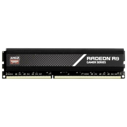 Память DDR4 8Gb 3200MHz AMD R948G3206U2S-U Radeon R9 Gamer Series RTL Gaming PC4-25600 CL16 LONG DIMM 288-pin 1.35В