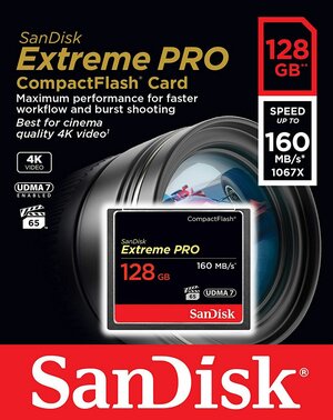 Compact flash sandisk extreme sale
