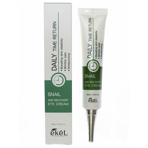 Ekel Age Recovery Eye Cream Snail Крем для век с улиточным муцином 40 мл ekel age recovery eye cream snail крем для век с улиточным муцином 40 мл