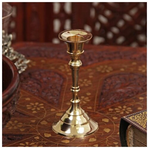 Подсвечник на 1 свечу Сказка латунь 11х5х5 см 1061₽