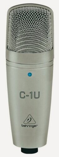 Изображение товара Микрофон Behringer C-1U cтудийный конденсаторный (кардиоида) с USB выходом и комплектом программного обеспечения