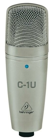 Микрофон Behringer C-1U cтудийный конденсаторный (кардиоида) с USB выходом и комплектом программного обеспечения