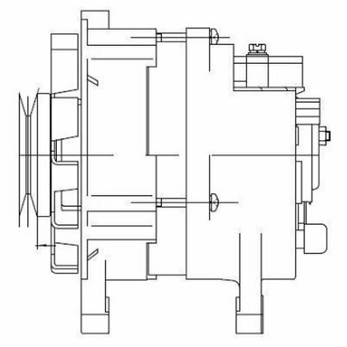 Генератор Стартвольт LG0369X для УАЗ 452