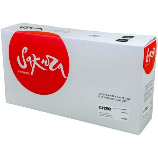 Картридж Sakura Printing Sakura C4129X (29X) для HP 5000/5100, черный, 10000 к.