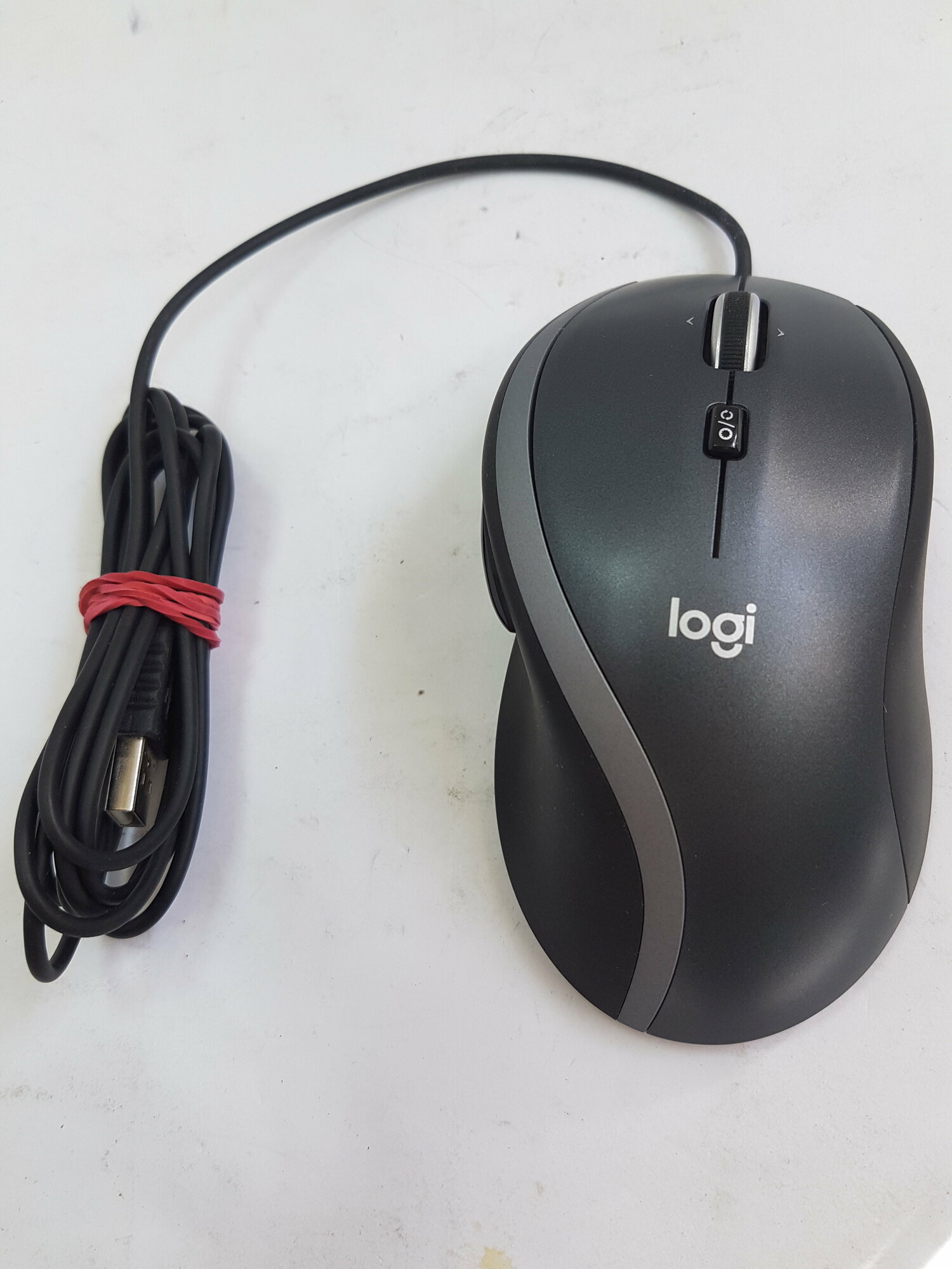 Мышь LOGITECH M500s, оптическая, проводная, USB, черный [910-005784] - фото №20