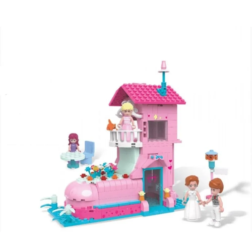 фото Конструктор girls домик с фигурками 314 элементов xb-52013 toys