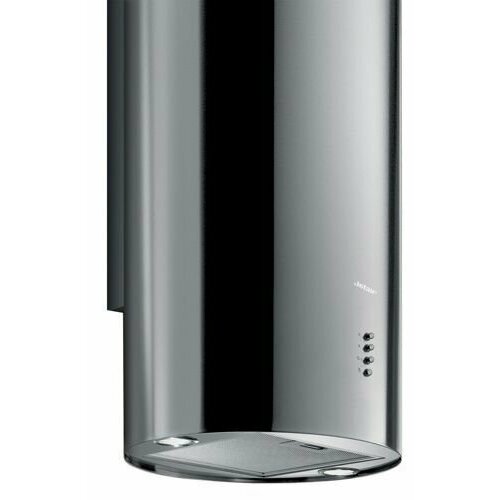 Цилиндрическая вытяжка JETAIR PIPE серебристая настенный монтаж ширина 43 см мощность 900 м3час 6059000₽