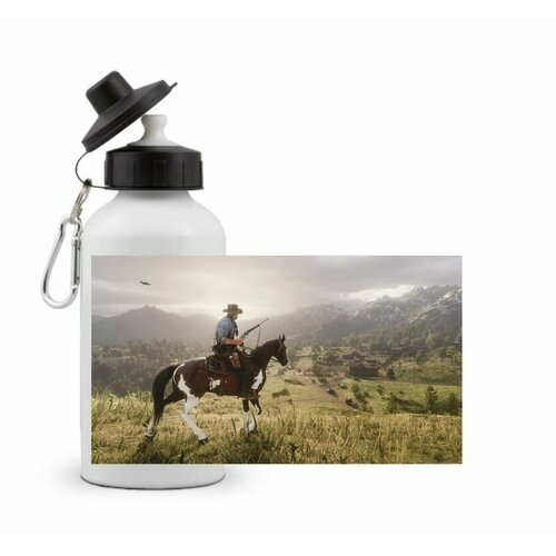 фото Бутылка спортивная red dead redemption 2, ред деад редемптион 2 №15 goodbrelok