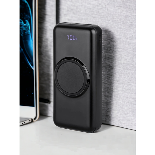 Внешний аккумулятор с беспроводной зарядкой FaizFull 20000мАч портативное зарядное устройство повербанк 1899₽