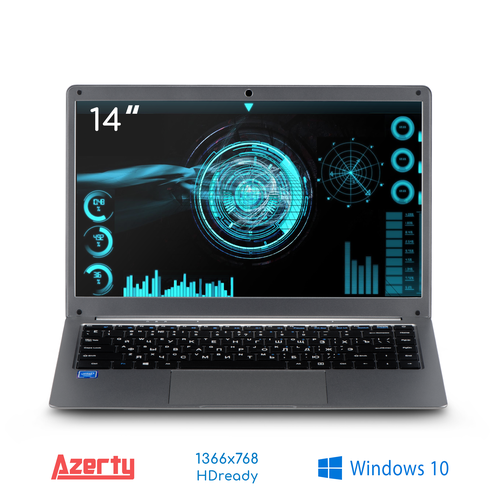 irbis ноутбук irbis nb282 black 14 1 wxga ips celeron n3350 4gb 128gb ssd w10pro Ноутбук Azerty AZ-1406 (14 TN 1366x768, Intel N3350 2х1.10GHz, 6Gb DDR4, 128Gb SSD)