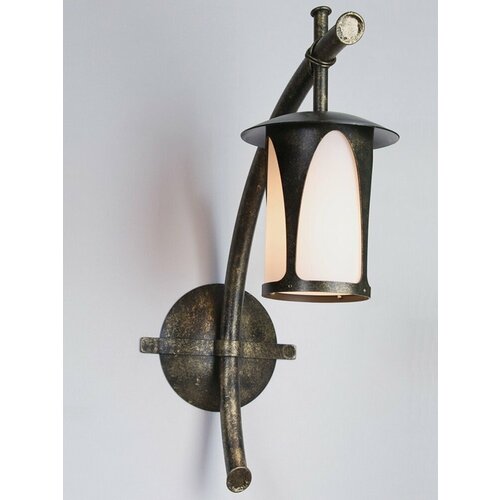 Кованый настенный фонарь уличный Borneo 160-11/bg-02