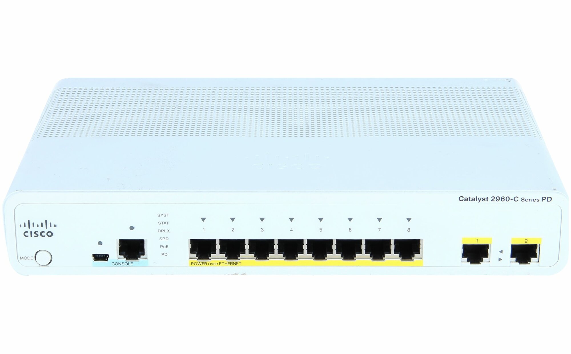 Коммутатор CISCO WS-C2960CPD-8PT-L PoE+ 48В L2 1G