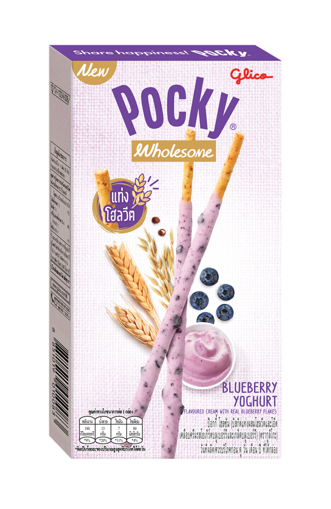 Glico Pocky Blueberry Yoghurt палочки черничный йогурт 36 гр