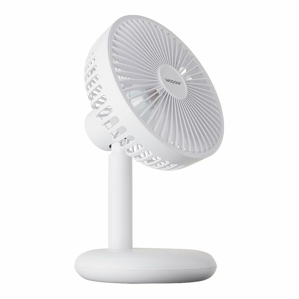 Вентилятор портативный WOPOW Desktop Silent Fan FA17 настольный (белый)