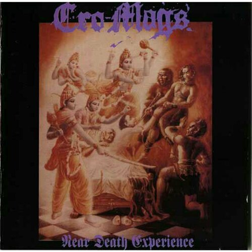 Cro-Mags – Near Death Experience (Clear with Black & Purple Splatter Vinyl) cro mags near death experience 1xlp splatter lp