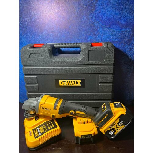 Угловая шлифмашина аккумуляторная Болгарка 18 вольт 2 аккумулятора 9100₽