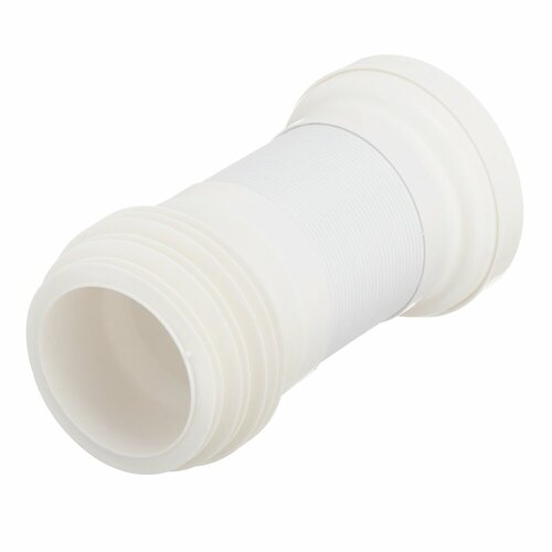 Слив для унитаза d110 мм пластиковый гофрированный армированный для внутренней канализации 1318₽