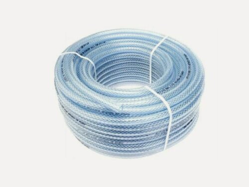 Изображение товара Шланг поливочный пищевой армированный ZOLL (Forplast) Экстра PRO 3/4 (19 мм), 25 м, морозостойкий, прозрачный