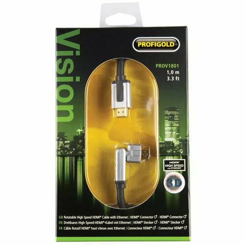 Высокоскоростной кабель HDMI Profigold PROV1801 1 метр
