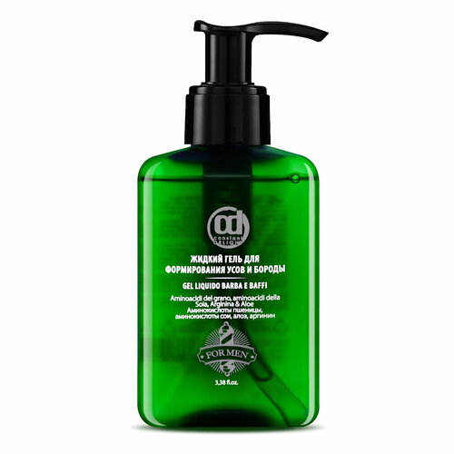 Жидкий гель BARBER CARE средней фиксации CONSTANT DELIGHT для формирования усов и бороды 100 мл 1369₽