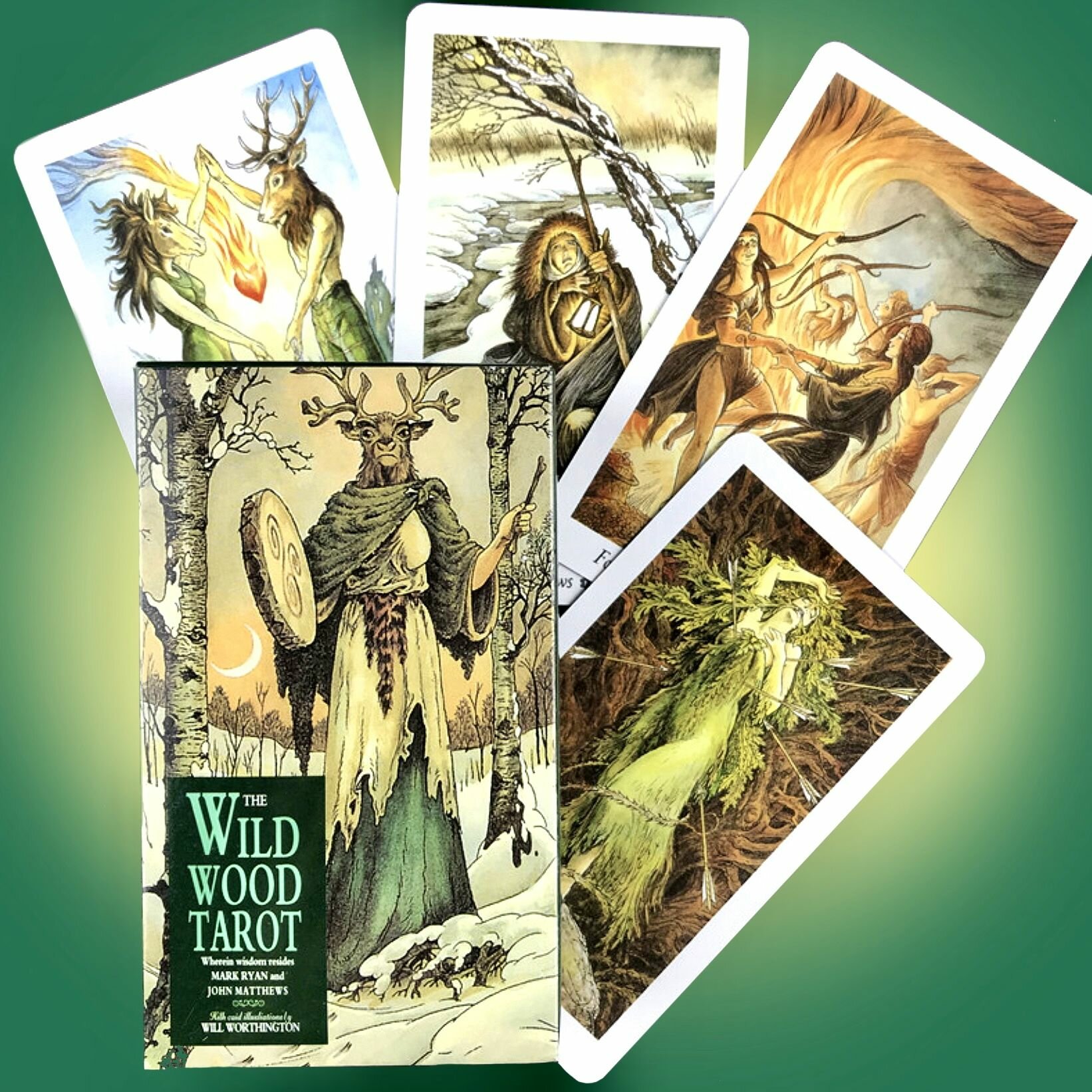 Карты Уэйта Таро Дикого леса Wild Wood Tarot