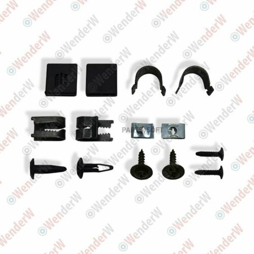 WENDERW WERR0354 крепение ДЯ брызговиков задних VW JETTA V 05-10 1675₽