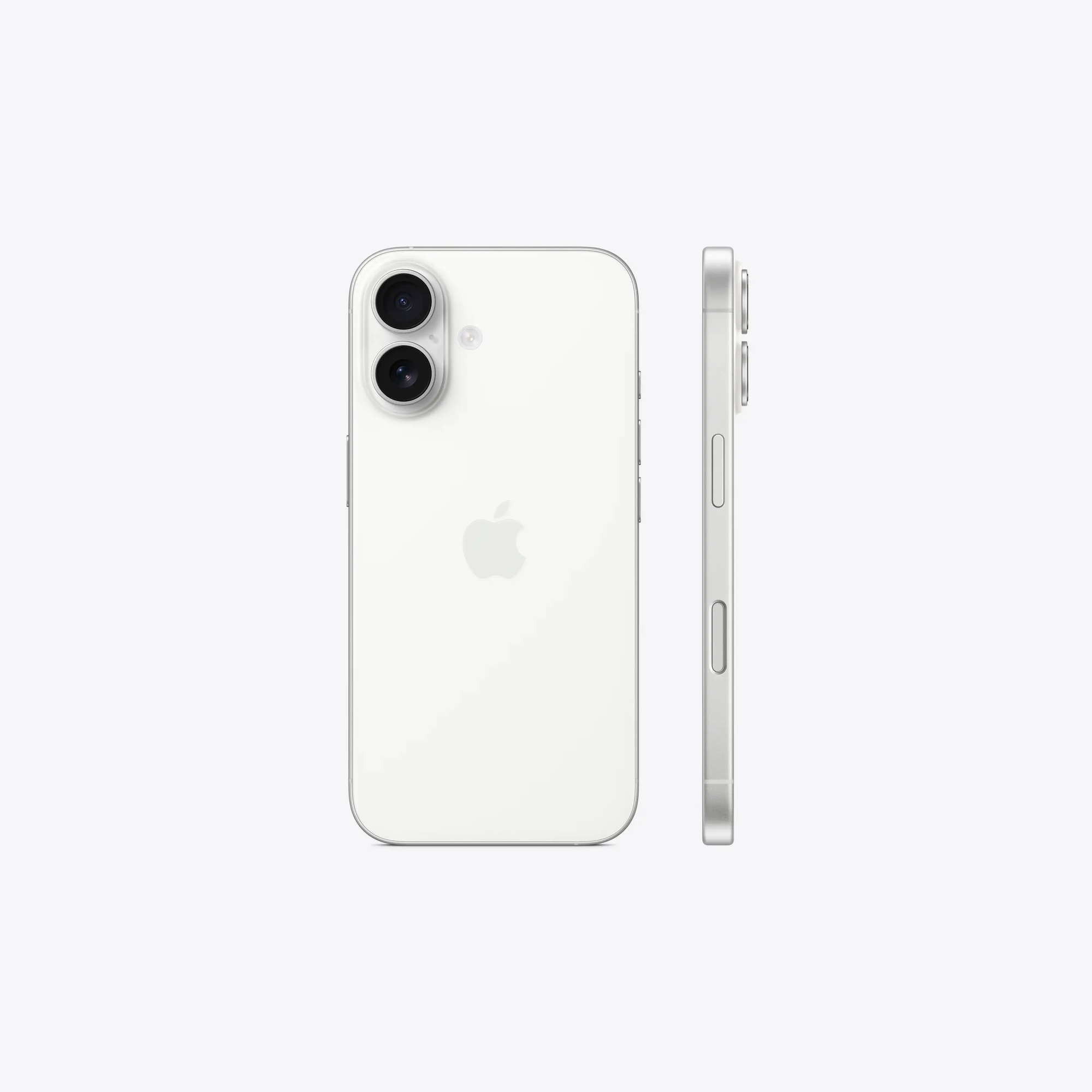 Смартфон Apple iPhone 16 256 ГБ, Dual nano SIM + eSIM, White (белый) — фото 1