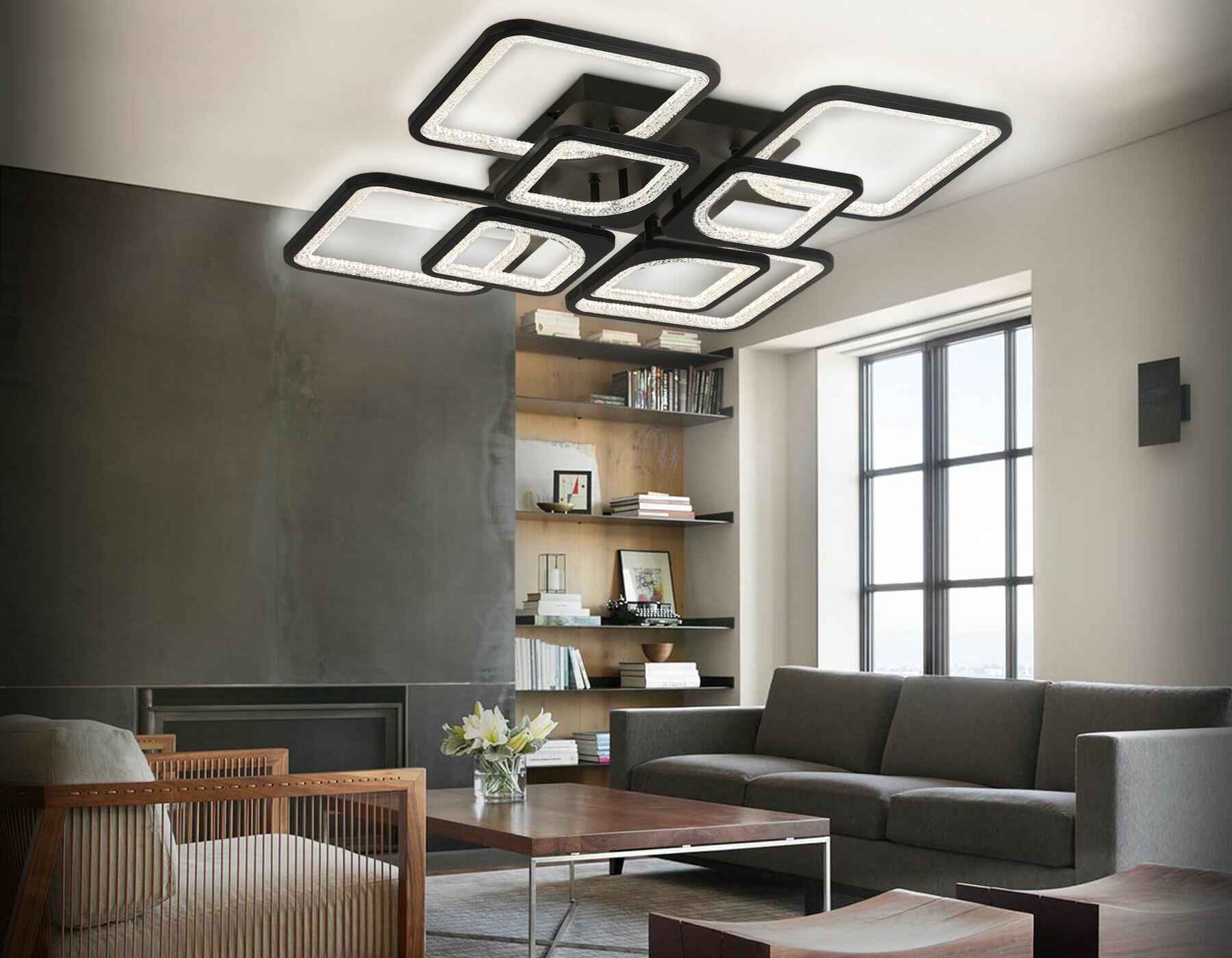 Потолочный светильник Ambrella Light ACRYLICA, FA4424, Стиль Современный — фото 1