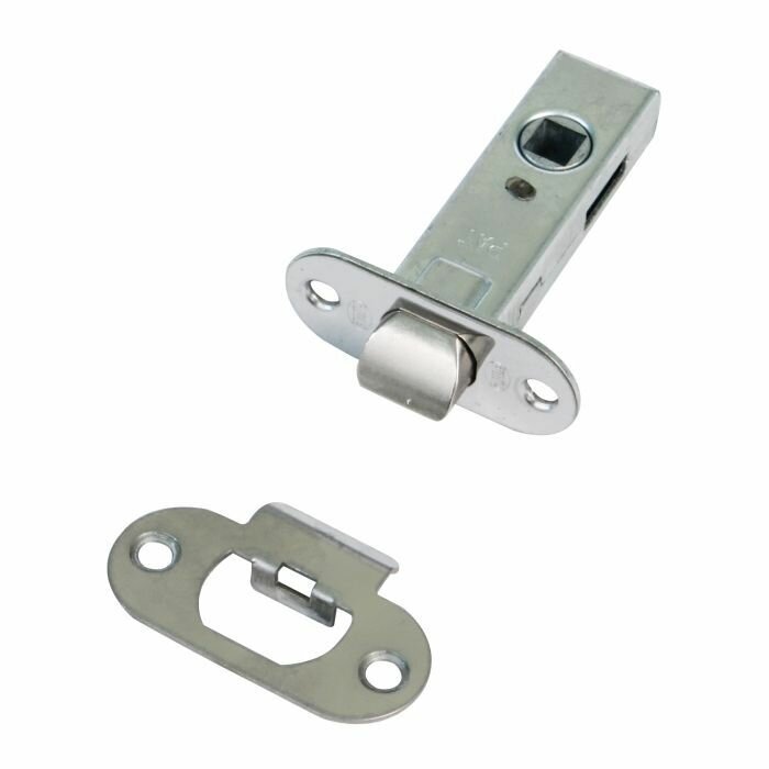 Защелка AMIG 8-45 мебельная стальная высота 67 мм цвет никель