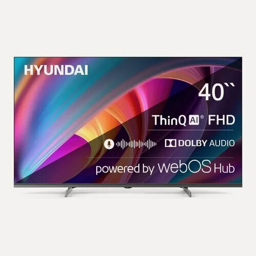 Изображение товара 40" Телевизор Hyundai H-LED40BS5100, FULL HD, черный, смарт ТВ, WebOS