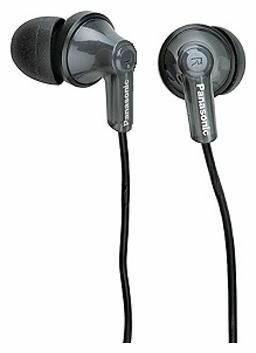 Проводные наушники PANASONIC RP-HJE118GUK, черный