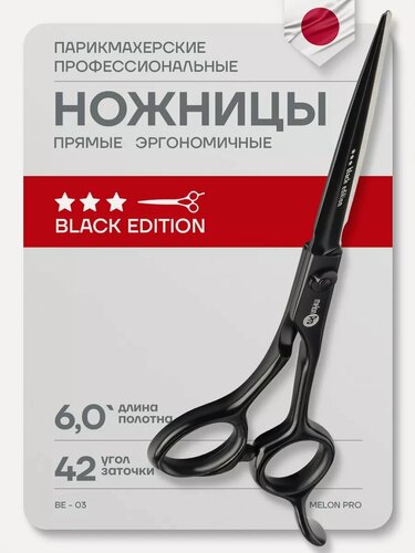 Изображение товара Ножницы парикмахерские профессиональные 6.0 для стрижки