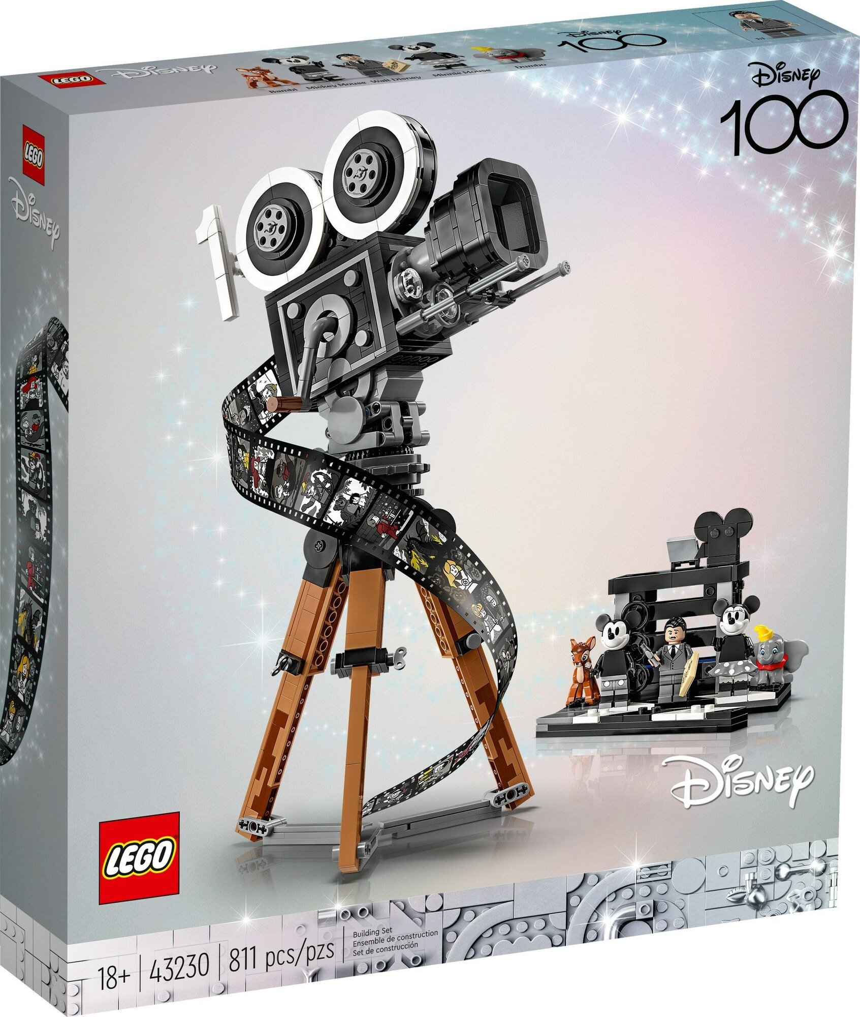 Конструктор LEGO 43230 Walt Disney Tribute Camera, 811 деталей