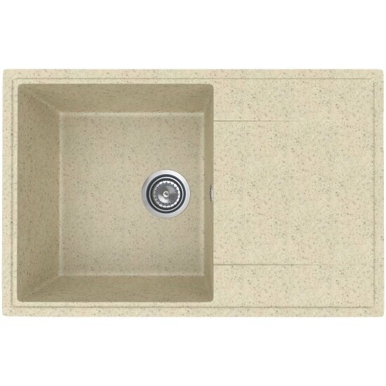 Кухонная мойка Practik PR-M 735-002 слоновая кость