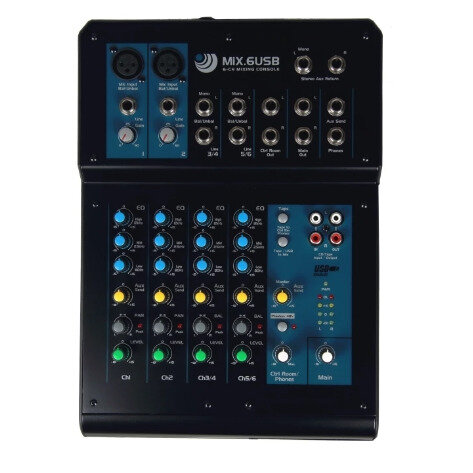 Аналоговый микшер Invotone MiX6USB — фото 1