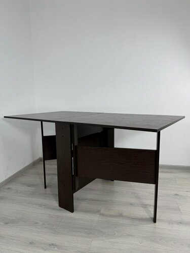 Изображение товара Стол-книжка 190, BUDUNOV GROUP, Венге, ЛДСП, стол раскладной, стол обеденный, стол кухонный.