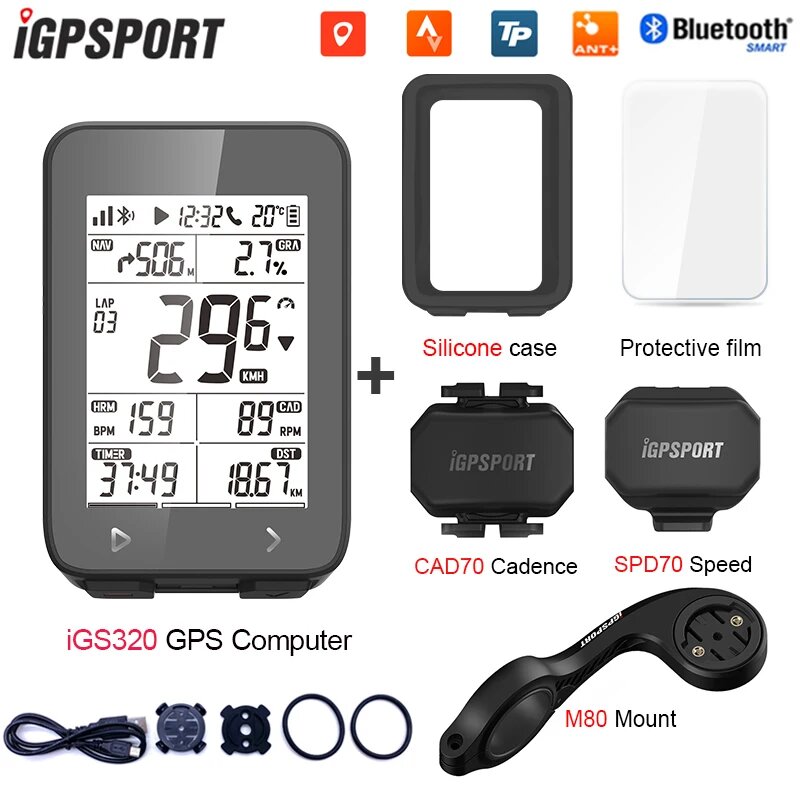 IGPSPORT IGS320 велокомпьютер