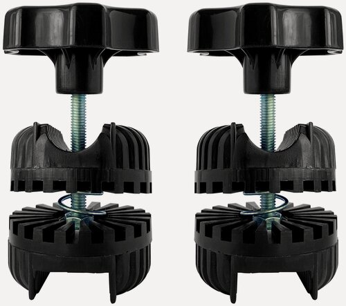 Изображение товара Держатель дуги тента UDT Удачная Мебель, ABS-пластик, черный, комплект из 2 шт