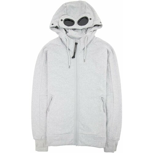 Толстовка на замке C.P. Company Goggle Zip-Up Hoodie Grey, XL