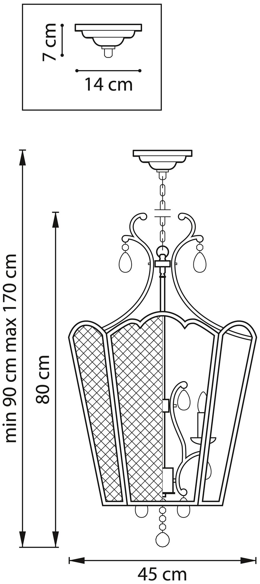 Люстра Lightstar CASTELLO 744057 - фото №6