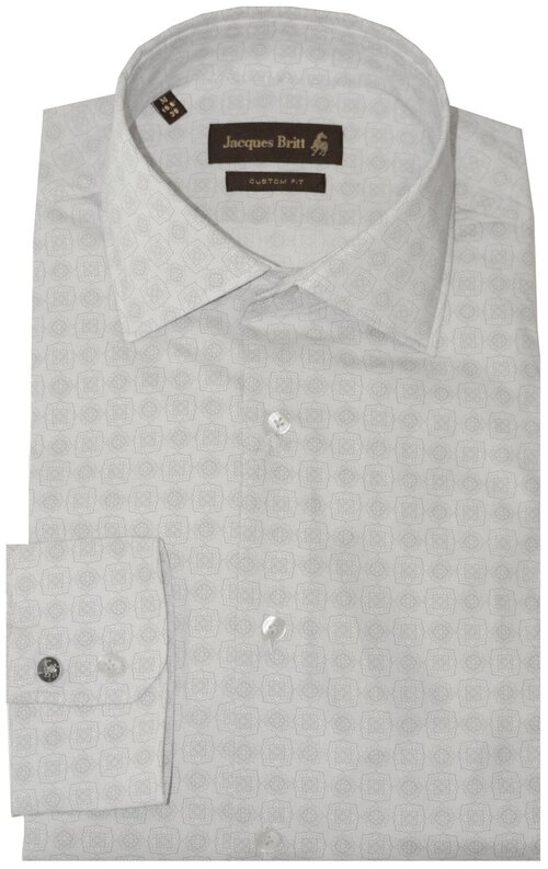 Рубашка JACQUES BRITT, размер 40, серый