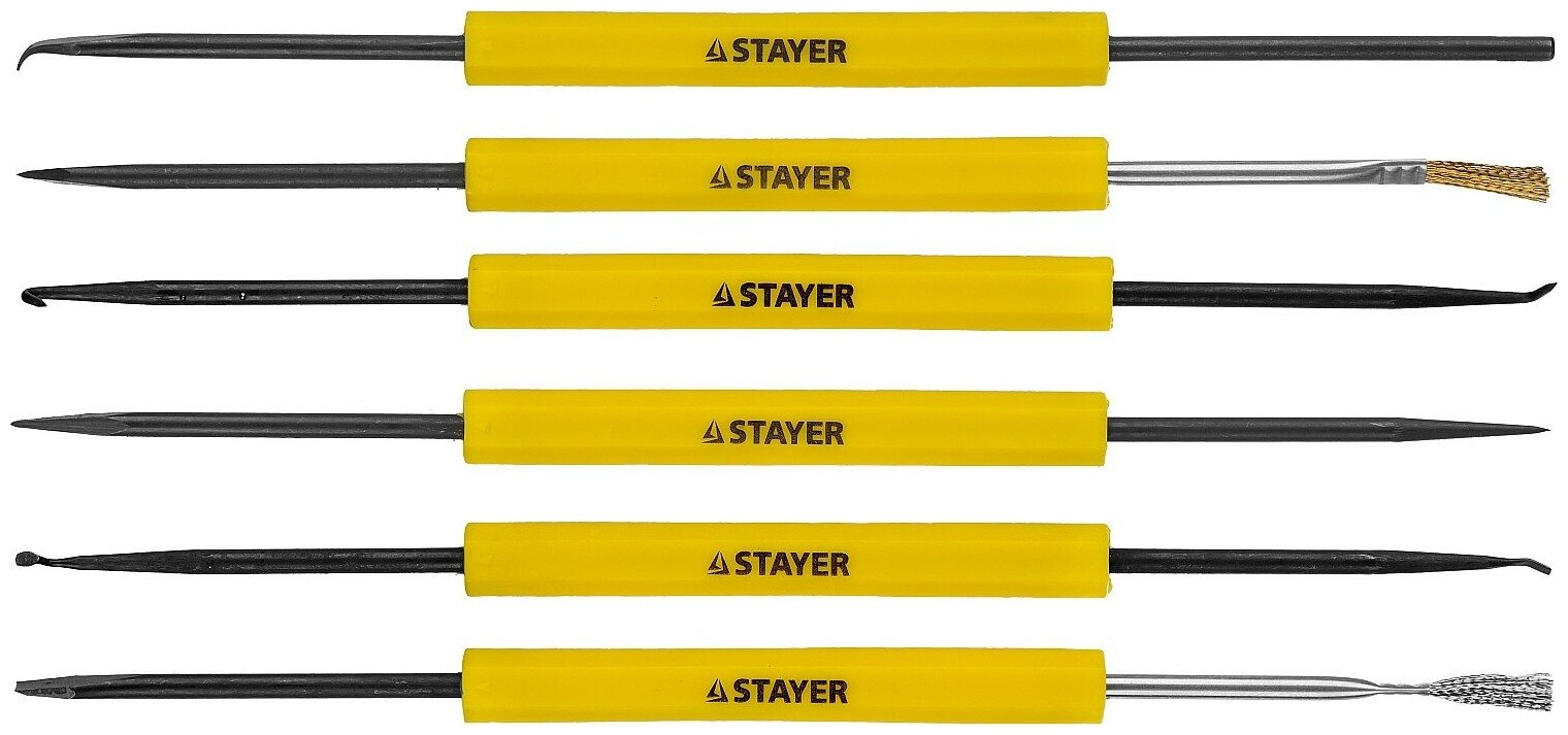 Набор радиомонтажника STAYER Maxterm 12 предметов 55338-H12