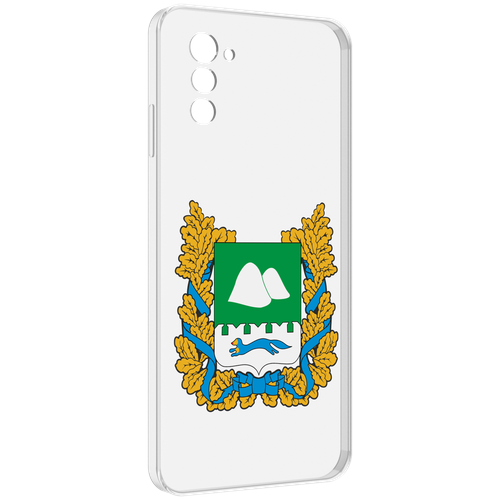 Чехол MyPads герб-курганской-области для UleFone Note 12 / Note 12P задняя-панель-накладка-бампер