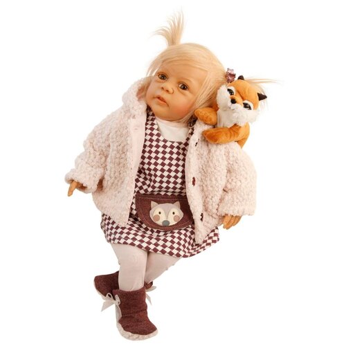 Купить Кукла Schildkrot Leni von Gudrun Legler (Шильдкрет Лени с лисичкой от Гудрун Леглер), Schildkrot / Шильдкрет